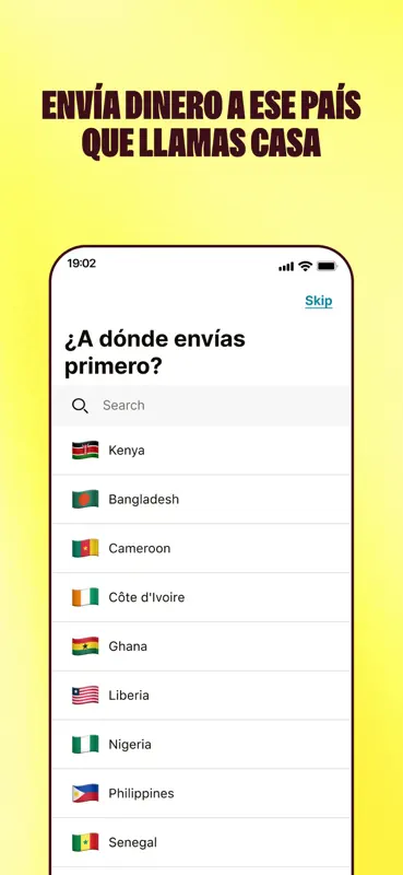 Sendwave: enviar dinero rápido screenshot 2 of 7