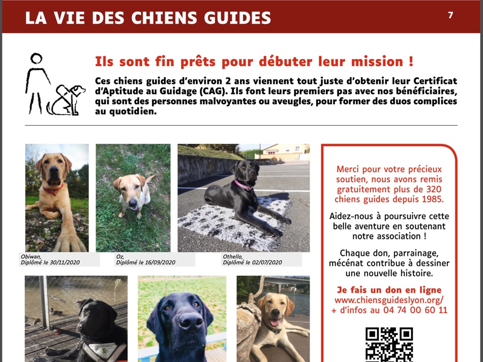 #4. Chiens Guides Lyon Centre Est (iOS) Podle: Association de chiens guides d'aveugles de Lyon et du Centre-Est