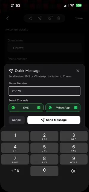 envit mobile screenshot 2