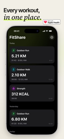 FitShare: Workout Stories Screenshot 4 of 4