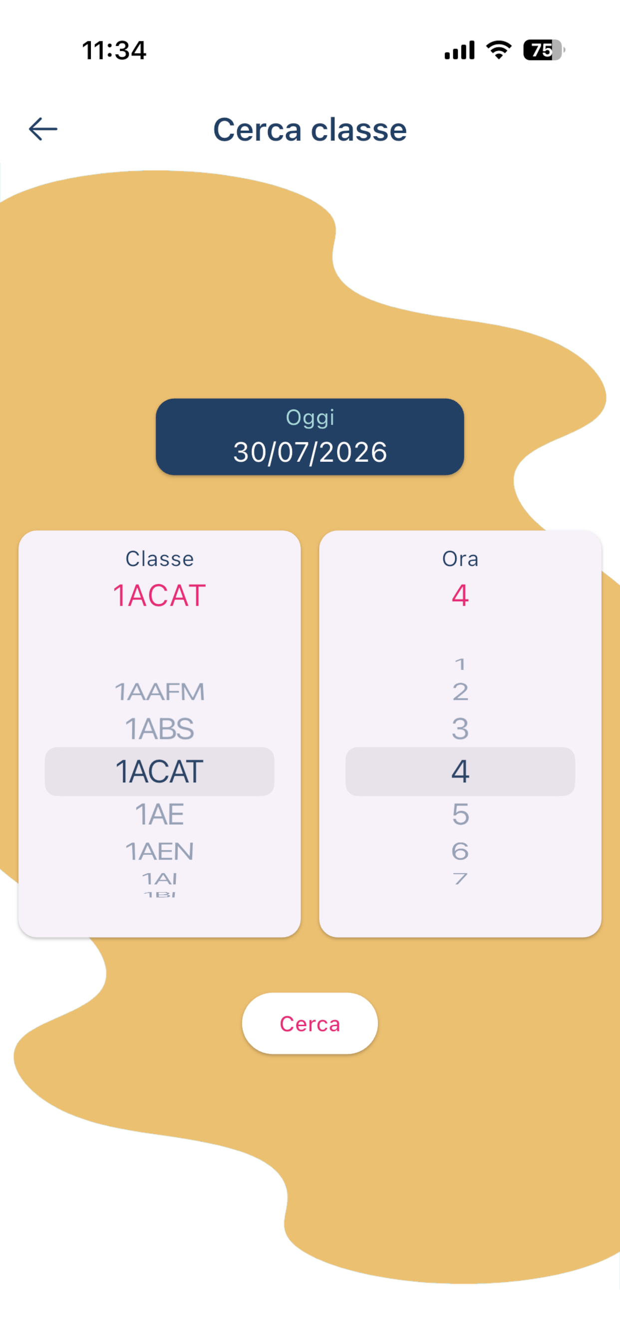 MyProf screenshot 2