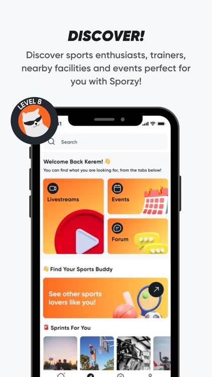 Sporzy ®: Find Sports Buddy