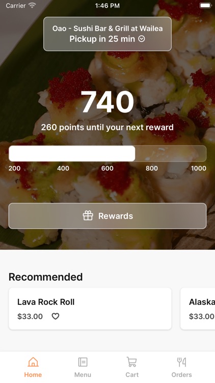 Oao - Sushi Bar & Grill