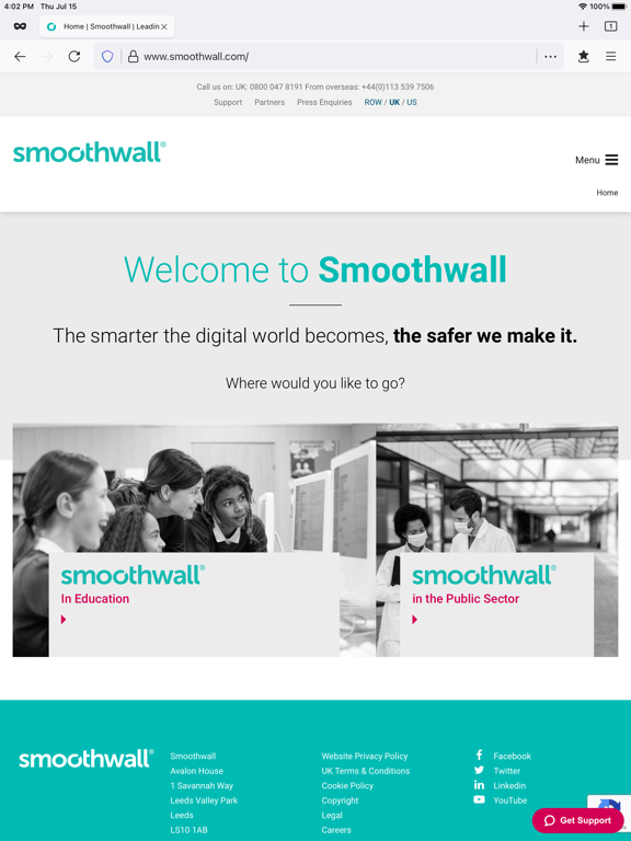 Screenshot #4 pour Smoothwall Browser