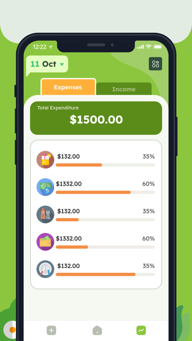 GardenWallet - Expense Tracker Screenshot