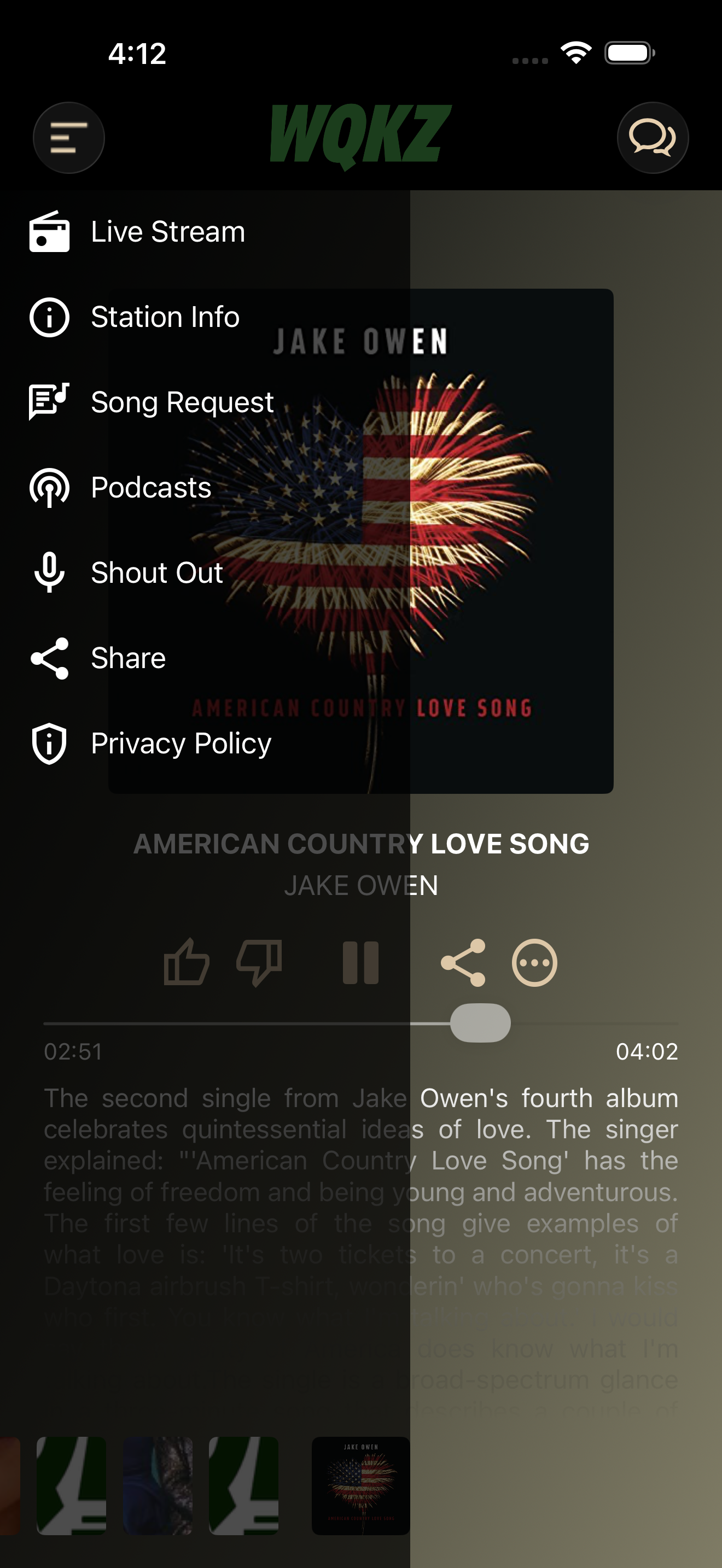 WQKZ screenshot 3