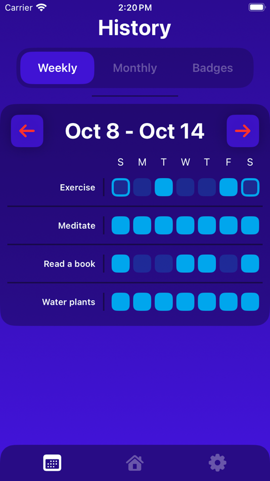 #2. Todo Today - Habit Tracker (iOS) 由: Daniel Glynn
