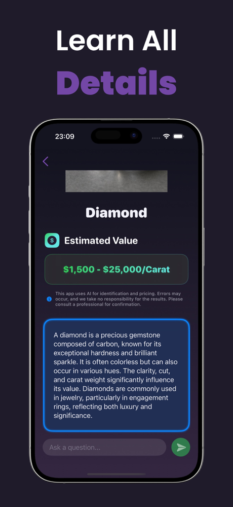 Gem Identifier AI screenshot 2