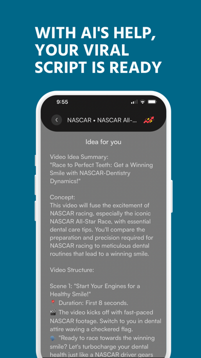 Nextwave Trends Idea Generator Screenshot