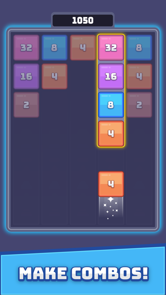 #2. Merge Blast Number (iOS) Podle: puzzle studio