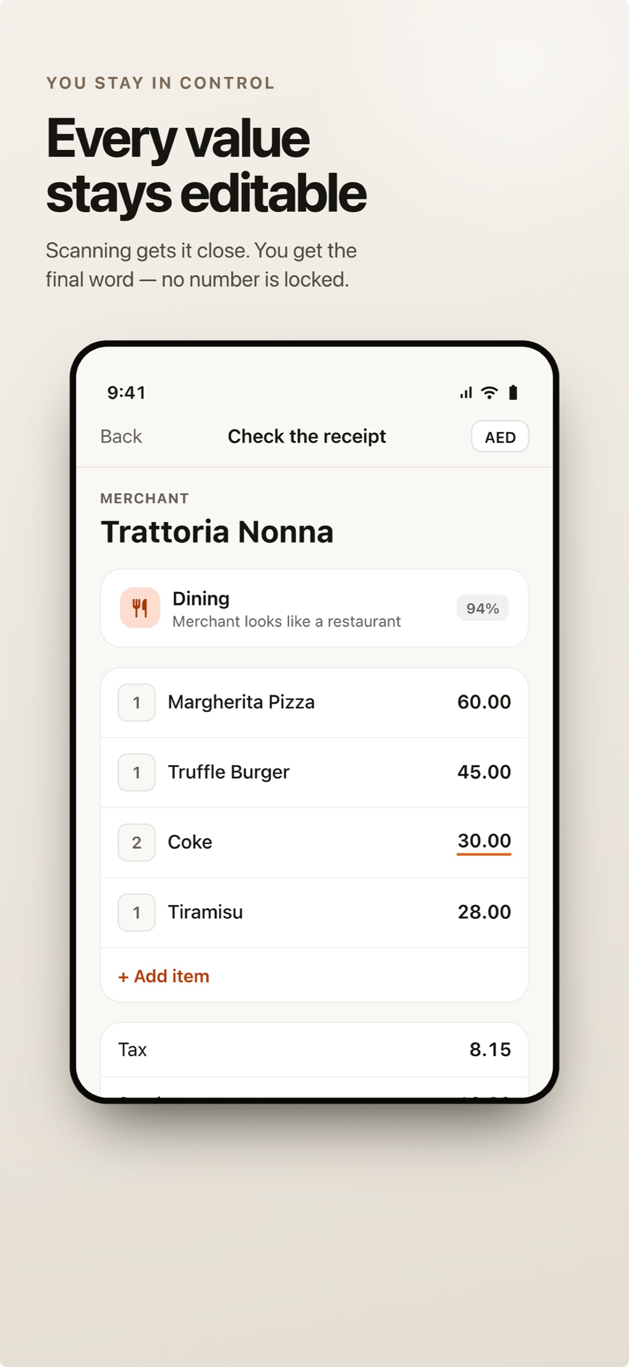 Screenshot 5 of SplitSnap: Expense Tracker