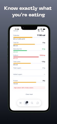 NutrientMAXX iPhone screenshot
