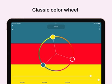 Color Wheel iPad screenshot
