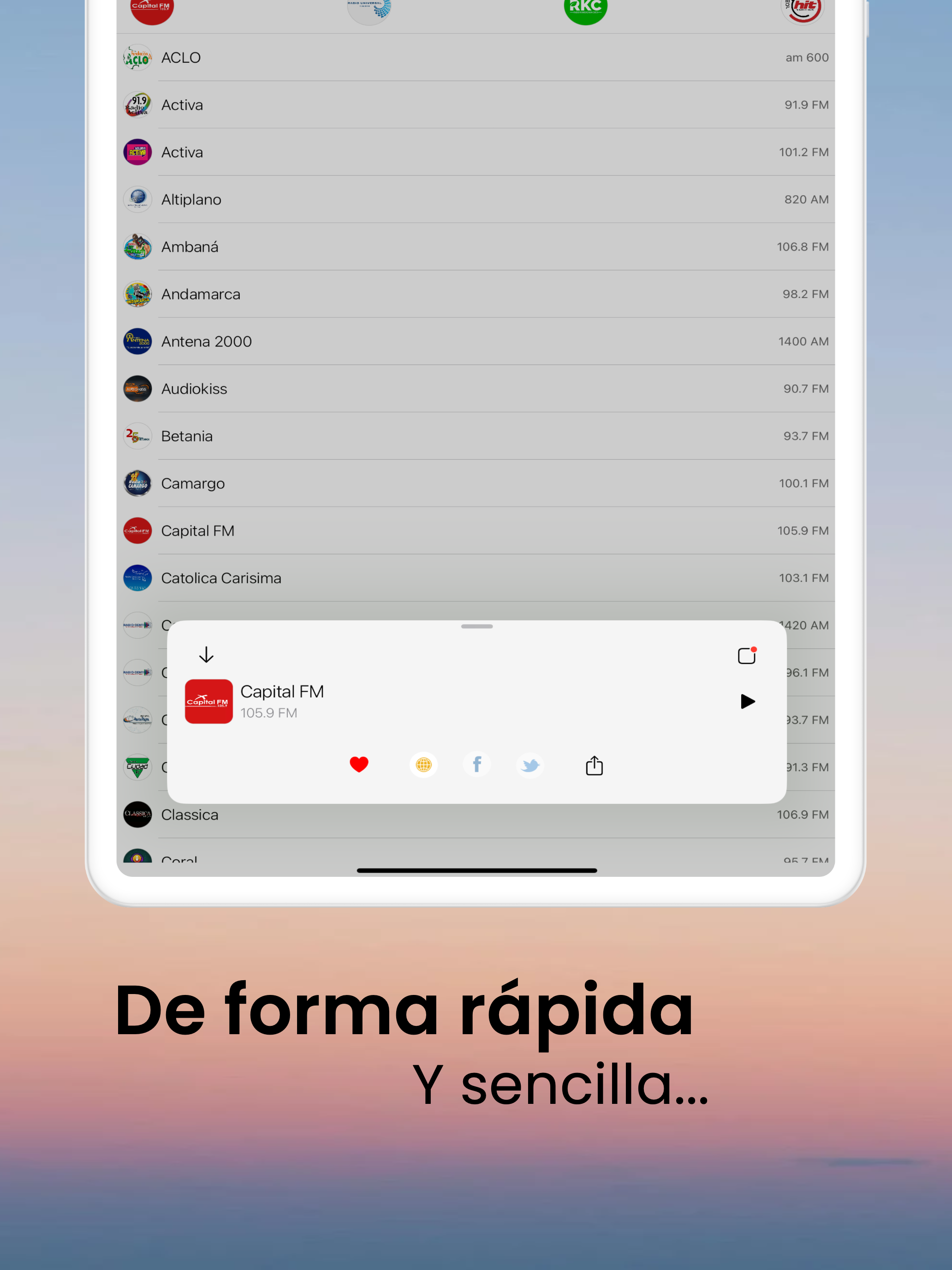 Radios Bolivia - AM y FM screenshot 7