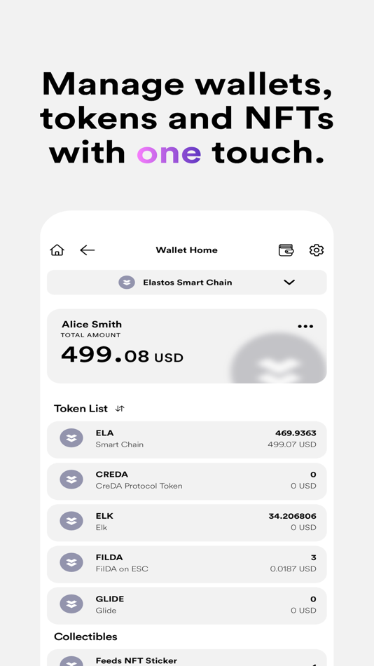 #2. Elastos Essentials Wallet (iOS) 由: Elaphant Limited