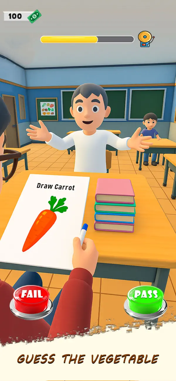 #3. Perfect Teacher Simulator Game (iOS) By: Anam Haider
