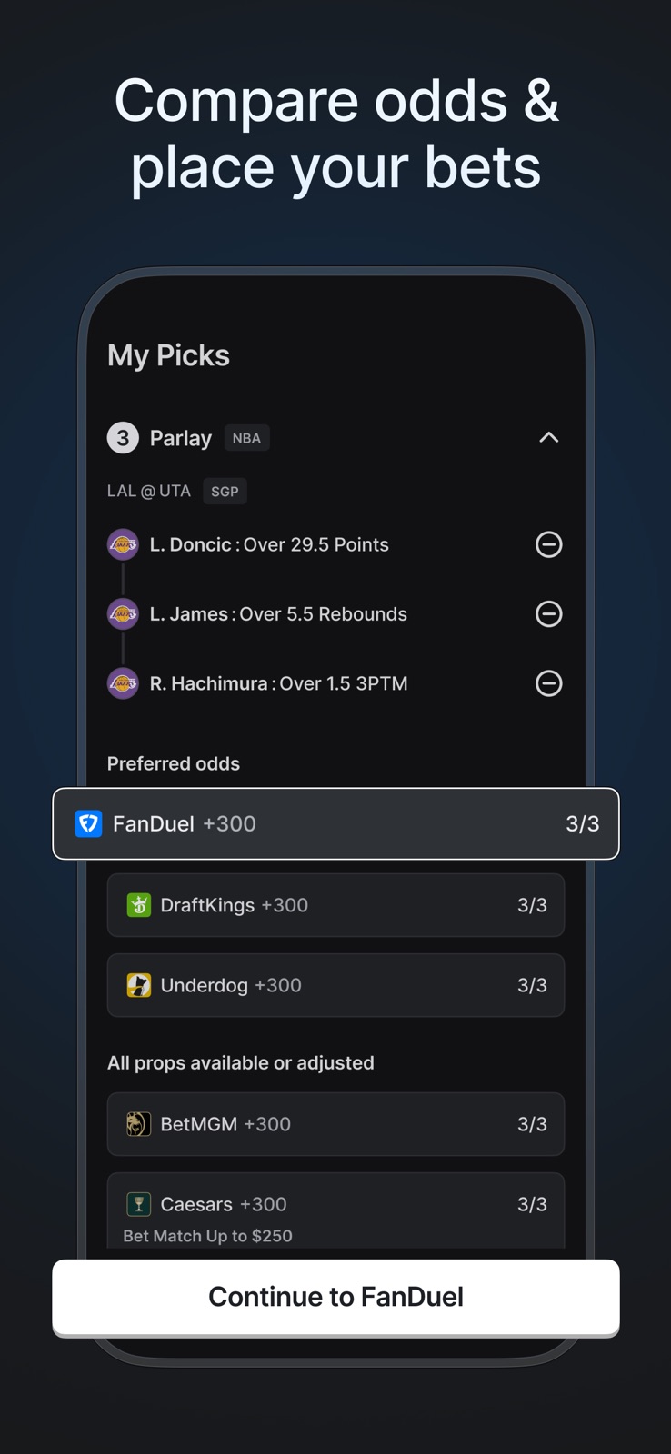 Linemate: Find Your Next Bet iphone screenshot 4