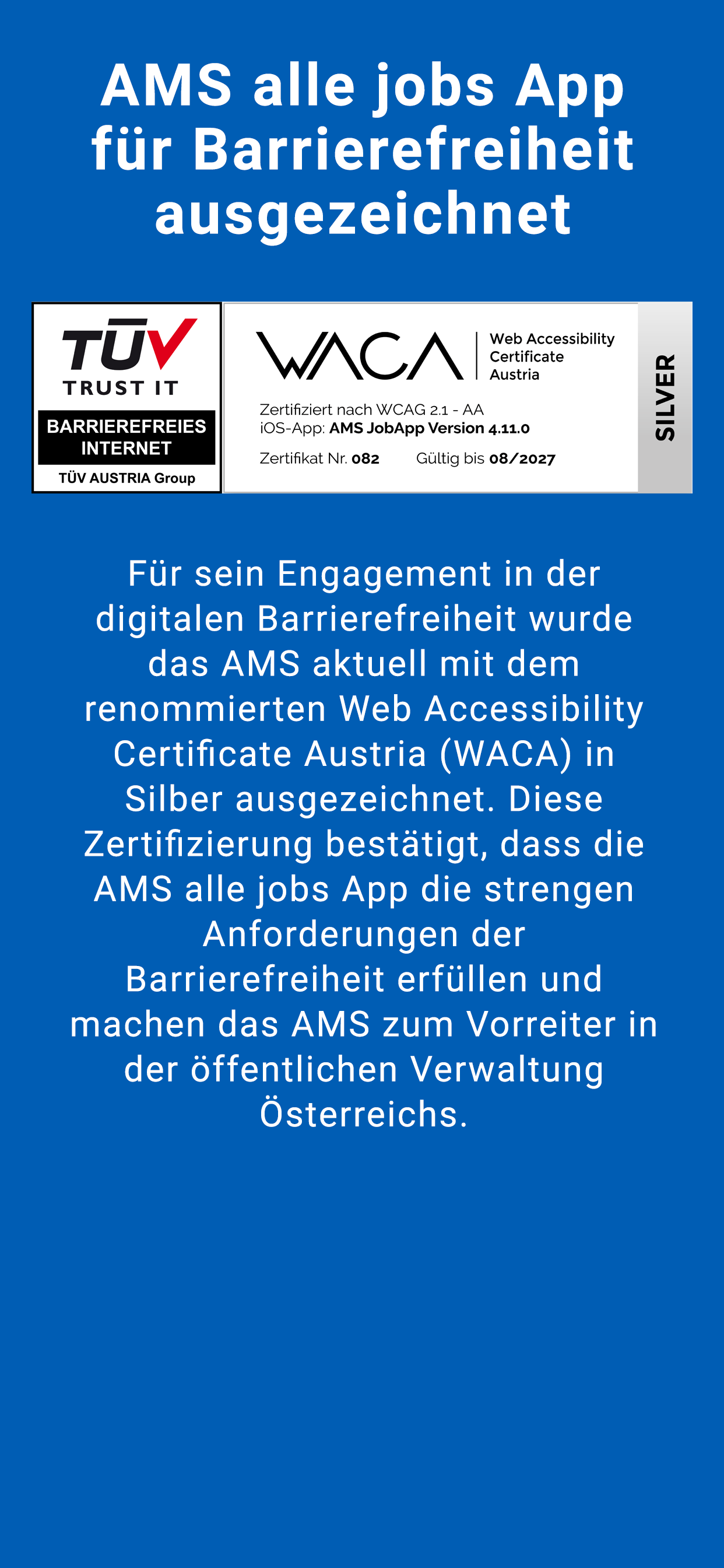 AMS alle jobs