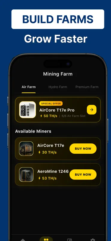 Veltrix: BTC Cloud Miner screenshot 2 of 4