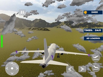 City Plane Flight Sim Games 3D iPad screenshot