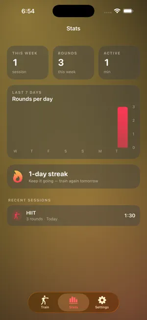 Boxing Timer: Round Coach screenshot 2
