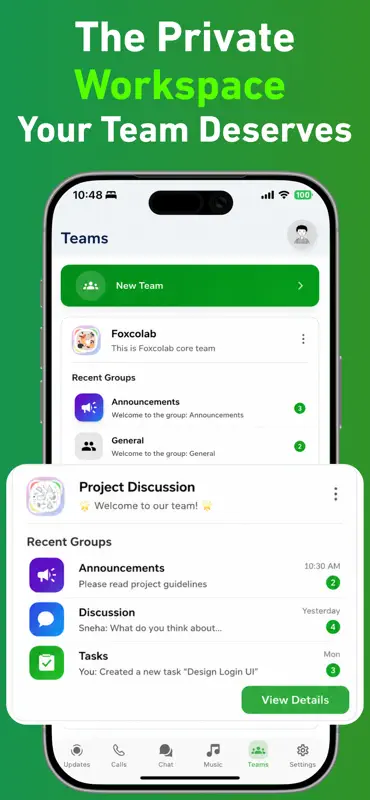 Foxcolab - Secure Messenger screenshot 8 of 8