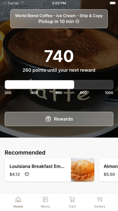 World Blend iPhone screenshot 1 - Food & Drink app