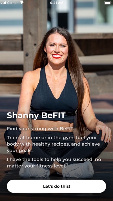 Shanny BeFIT Screenshot