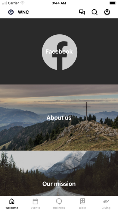 Wesleyan Nazarene Church Screenshot