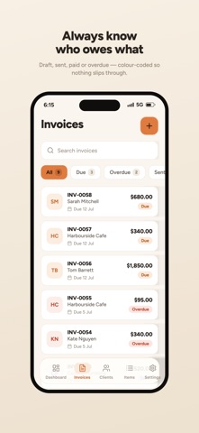 QuickBill - Invoice Maker Screenshot 3 of 6