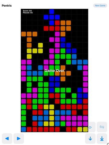 Pentris+ iPad screenshot