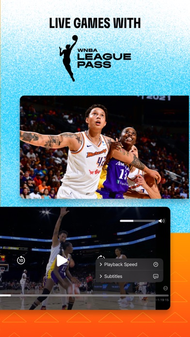 WNBA: Live Games & Scores screenshot 5