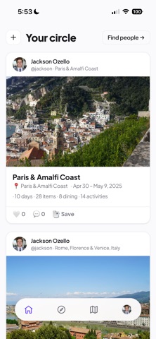 TripCircle Planning Screenshot 1 of 6