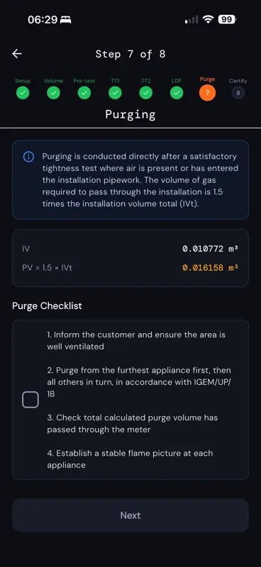 UP/1B Calculator screenshot 6 of 8