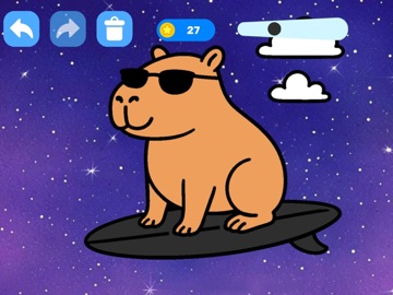 Coloring Book AI: Draw & Paint iPad screenshot