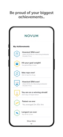 NOVUM Coaching screenshot