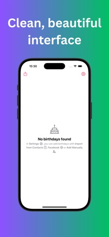 Birthday Exporter Screenshot 1 of 6