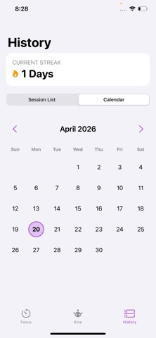 KineFocus screenshot