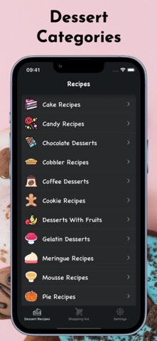 Desserts: Prep Recipes screenshot