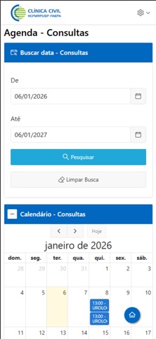 Clínica Civil HCFMRPUSP FAEPA iPhone screenshot