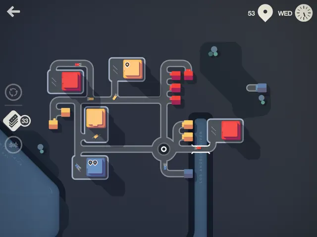 Mini Motorways Intro screenshot 7
