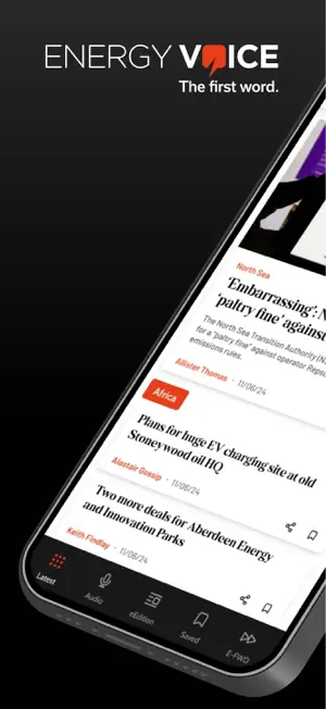 Energy Voice screenshot 1