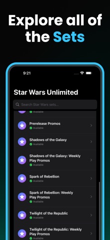 TCG Scanner for Star Wars Screenshot 5 of 6