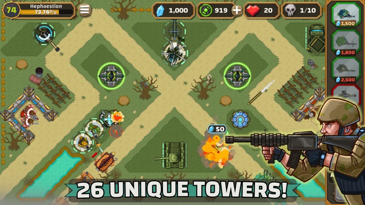 Ancient Allies Tower Defense screenshot-4