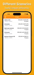 Financial Independence Calc screenshot #4 for iPhone