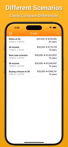 Financial Independence Calcのおすすめ画像3