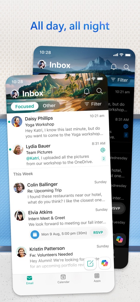 Microsoft Outlook - どこでも受信トレイ