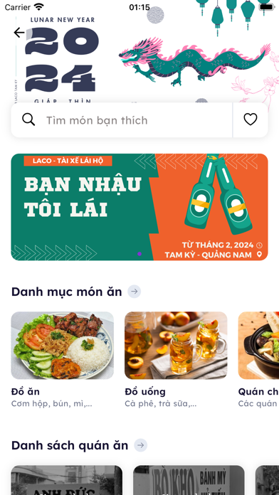 Laco - Gọi đồ ăn, gọi xe Screenshot