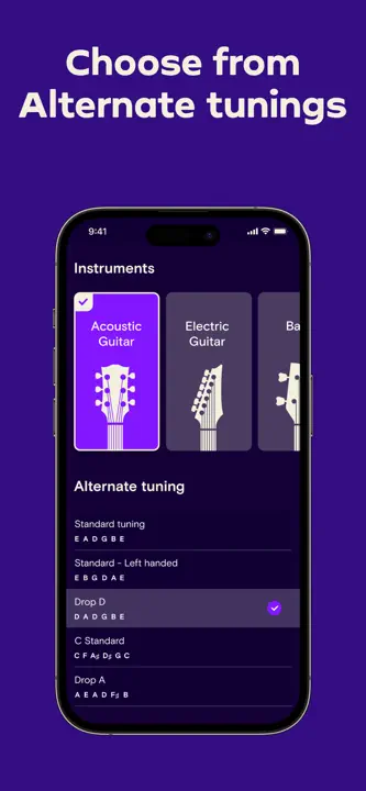 Guitar Tuner - Simply Tuneのスクリーンショット（4/8）