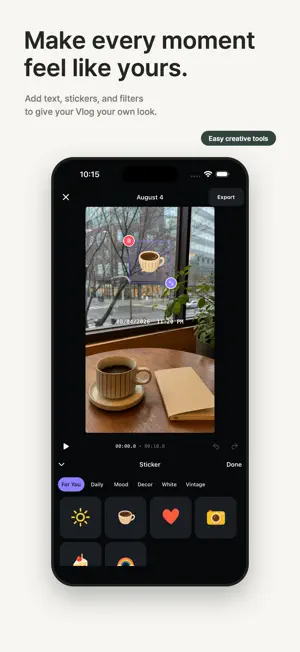 JOGAK – Vlog Camera & Editor screenshot 4